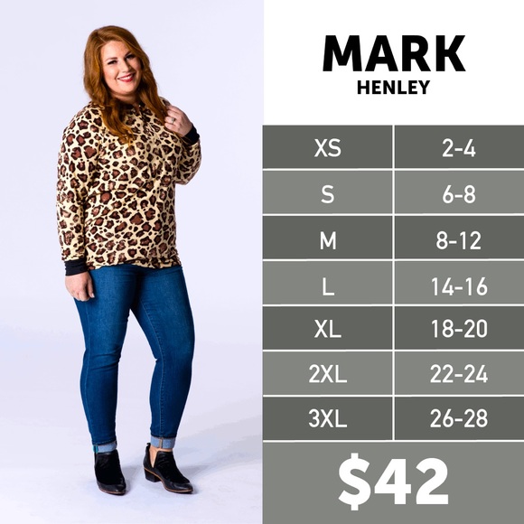 NWT 2XL Henley - Picture 2 of 2